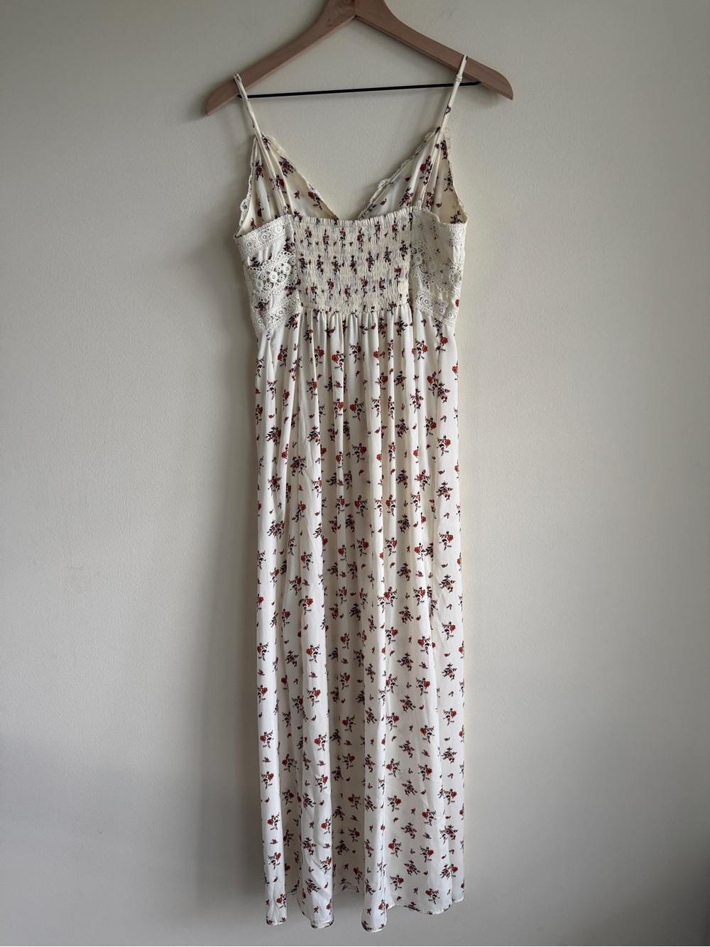 Free People Intimately FP Out & About Floral Lace Maxi Slip Dress NWT Medium - Picture 4 of 12
